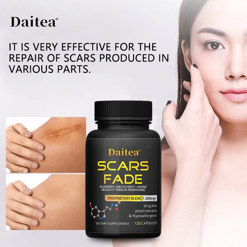 

Daitea Glutathione Collagen Capsules, Whiten Dull Skin, Healthy Skin Care, Anti-oxidation, Anti-aging,Enhance Immunity