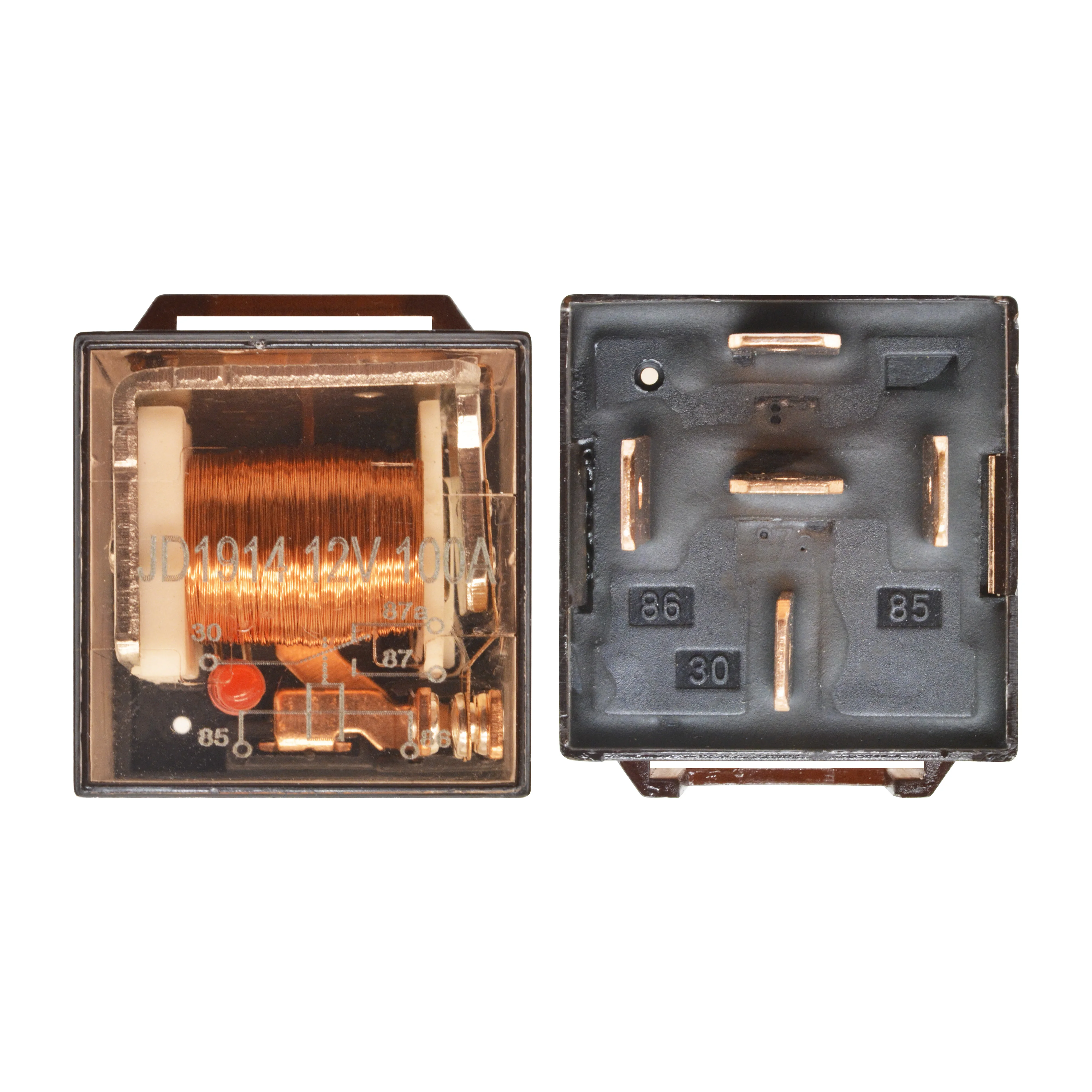 

Автомобильное реле Waterproof Automotive Relay 12В/24В 80/100А 4/5Pin