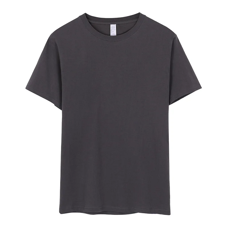 

XX2366-Mens White Classical Tee Male Oversized Vintage O-Neck Tops 4.8