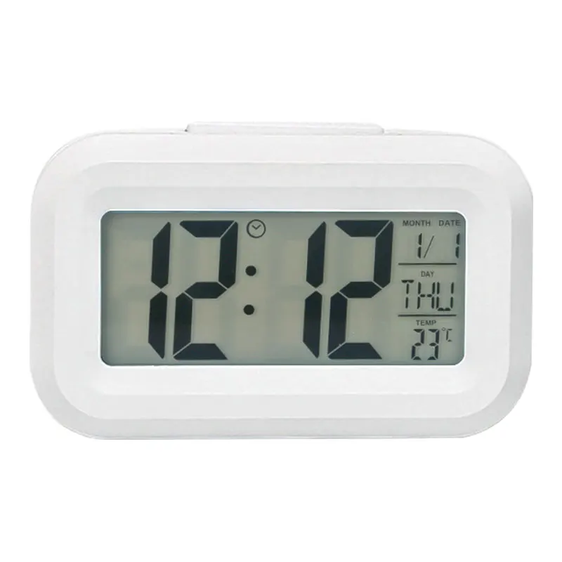 

Цифровой будильник с календарем и термометром