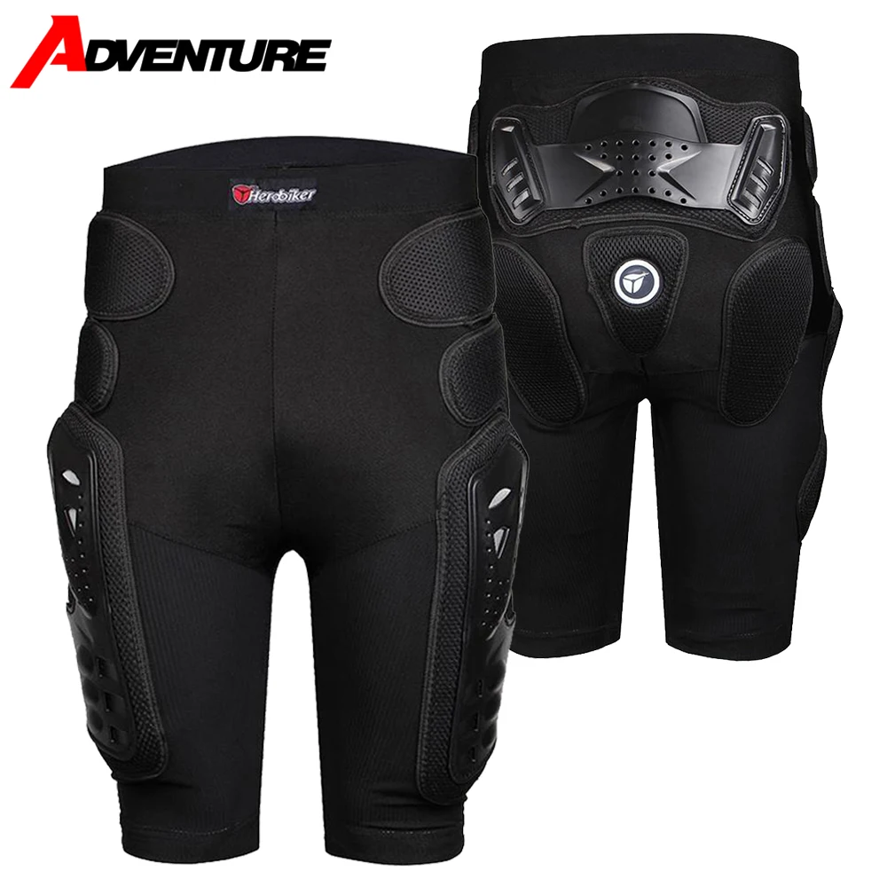 

Motocross Shorts Motorcycle Pants Moto Armor Pants Skating Motorbike Protective Gear Hip Protector Men Motocross Shorts Cycling