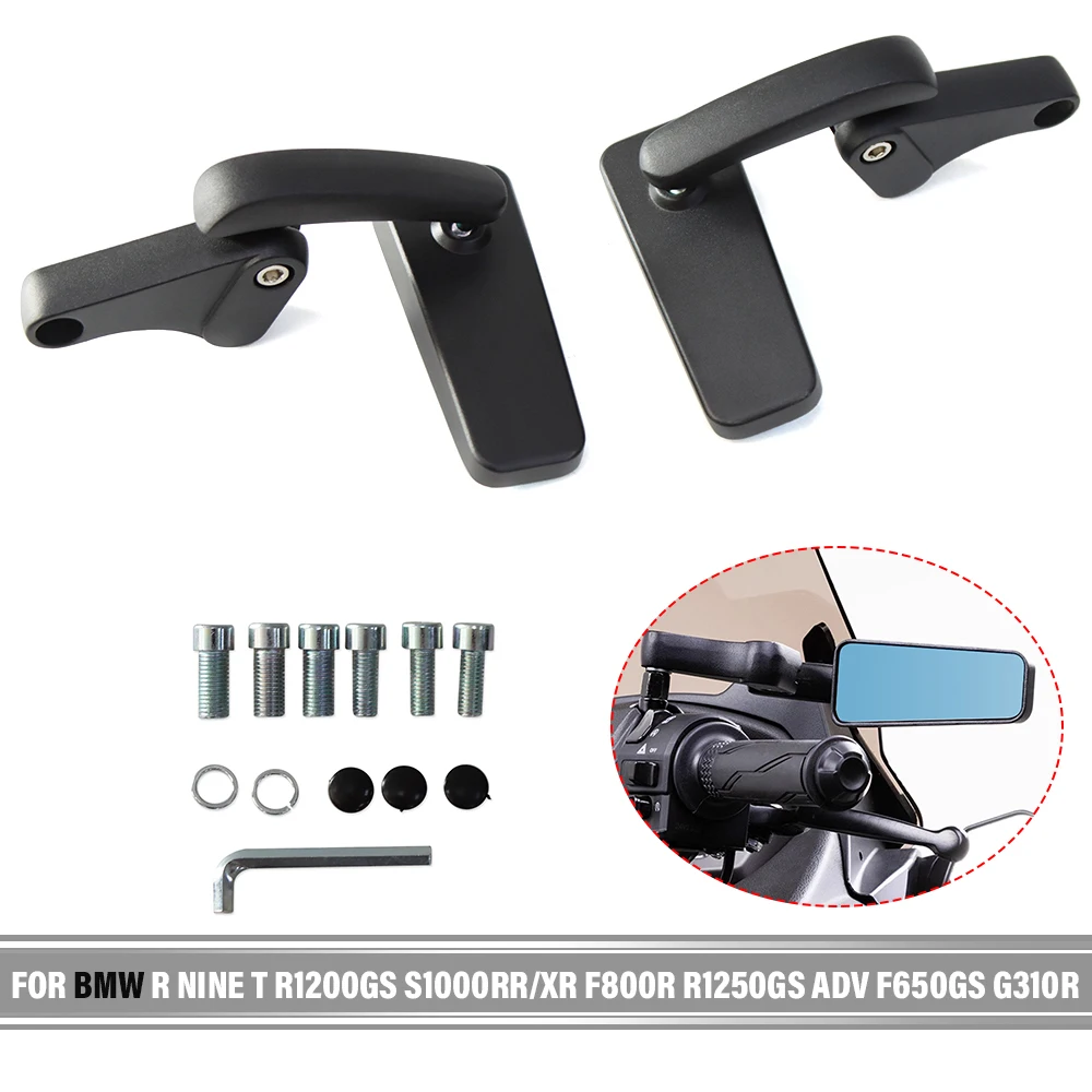 Аксессуары для мотоциклов Железное Зеркало заднего вида 8 мм 10 BMW R Nine T R1200GS S1000RR F800R