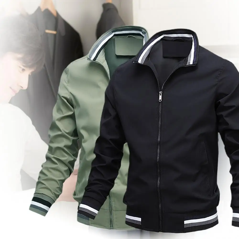 

2021 Hot Sale!! Mens Fashion Jackets Coats New Men's Windbreaker Jacket Men Cargo Outdoors Clothes Casual Autumn Streetwear