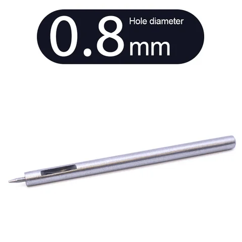 Herramienta de puñetazo de perforación de cosecha de cuero de 0.5-20 mm de alta calidad Corte de cuchillo de acero redondo para cinturones Juntas de metal de papel.