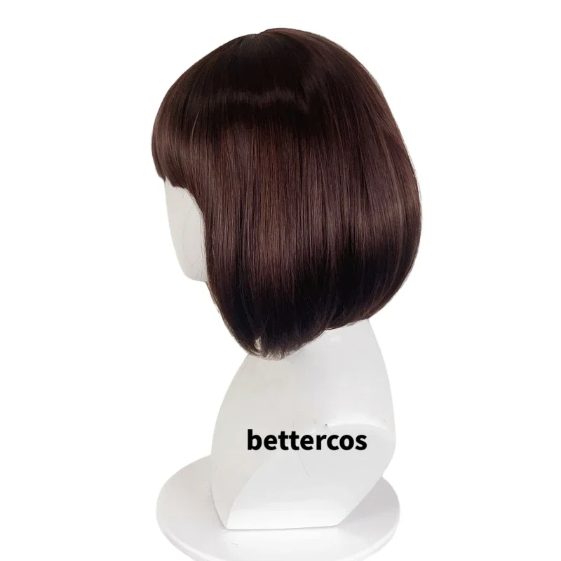 Парик для косплея из аниме Акико йосано термостойкий короткая заколка-бабочка