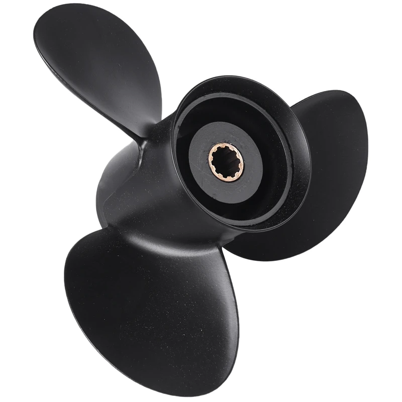 

4X Outboard Propeller 3R0B645230/48-896896A40 9.9 X 11 Ba For Mercury Tohatsu-Nissan 25-30Hp Boat Parts