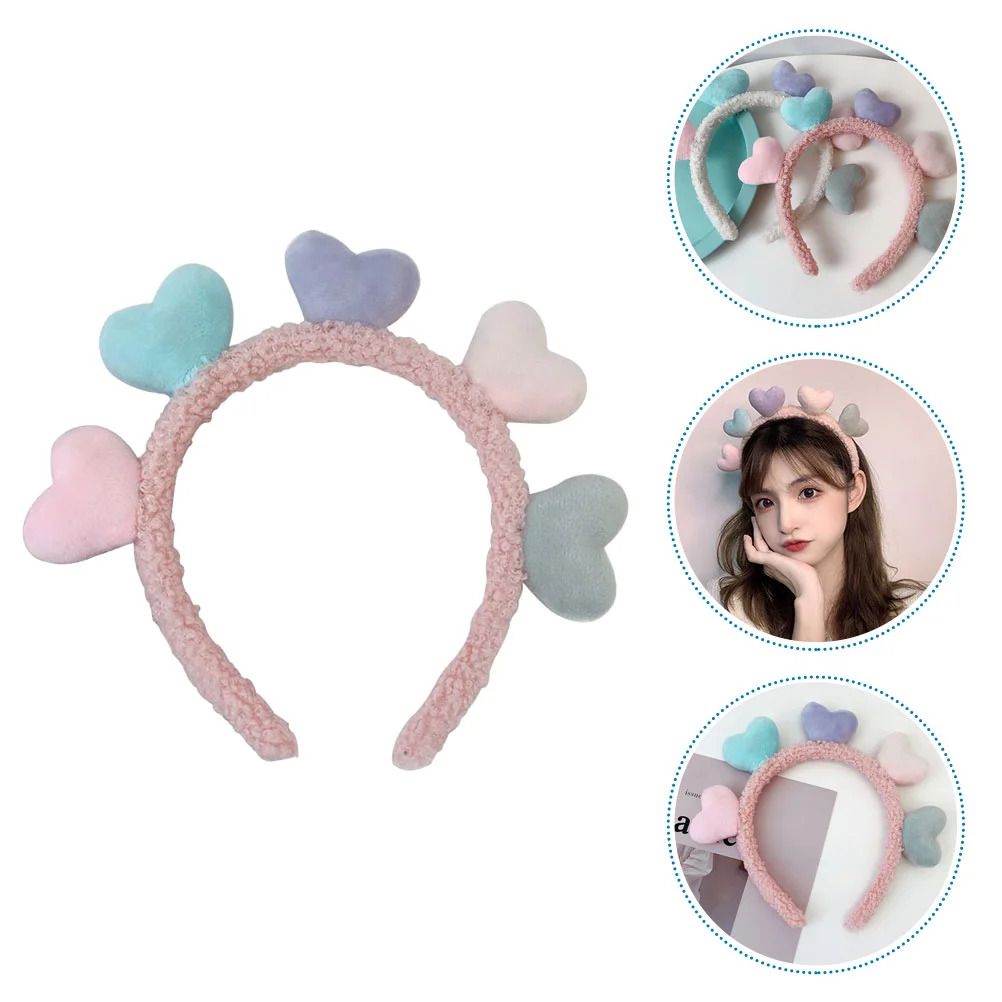 

Headband Heart Hair Valentines Day Head Valentine Bopper Headwear S Shaped Hairband Party Accessories Cute Girls Hoops Photo