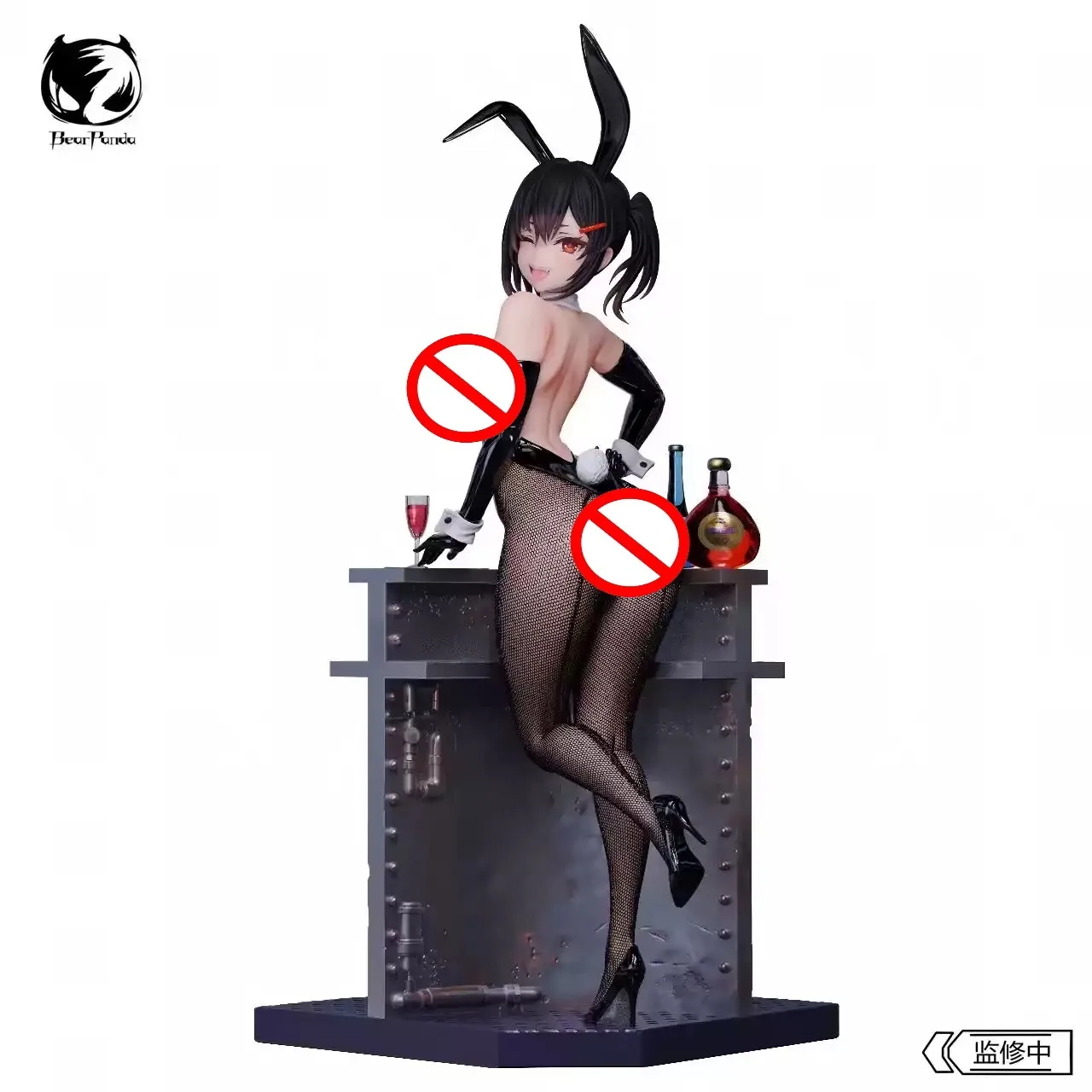 Фото Оригинальная фигурка Bearpanda Bunny Girl Asanagi Rin Xiya с термопокраской, 3D-кристаллическими глазами и креативными сценами, классическая аниме-модель на заказ №5
