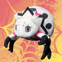 so im a spider so what surrounding cute spider spider doll cure insect pp doll white woven plush doll