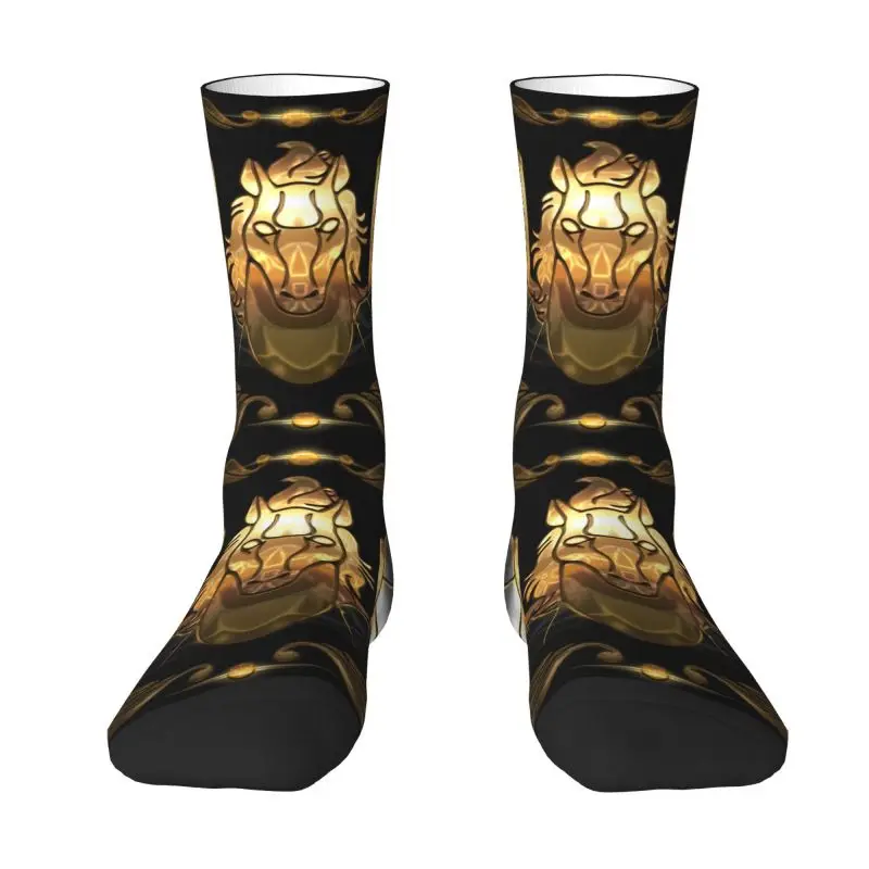 

Saint Seiya Pegasus Bronze Men Women Crew Socks Unisex Fun 3D Printed Anime Knights of the Zodiac Dress Socks