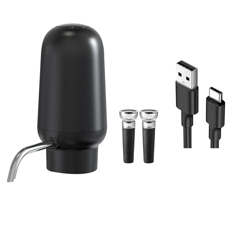 Электрическая наливка для вина с 2 пробками портативный автоматический аэратор 1