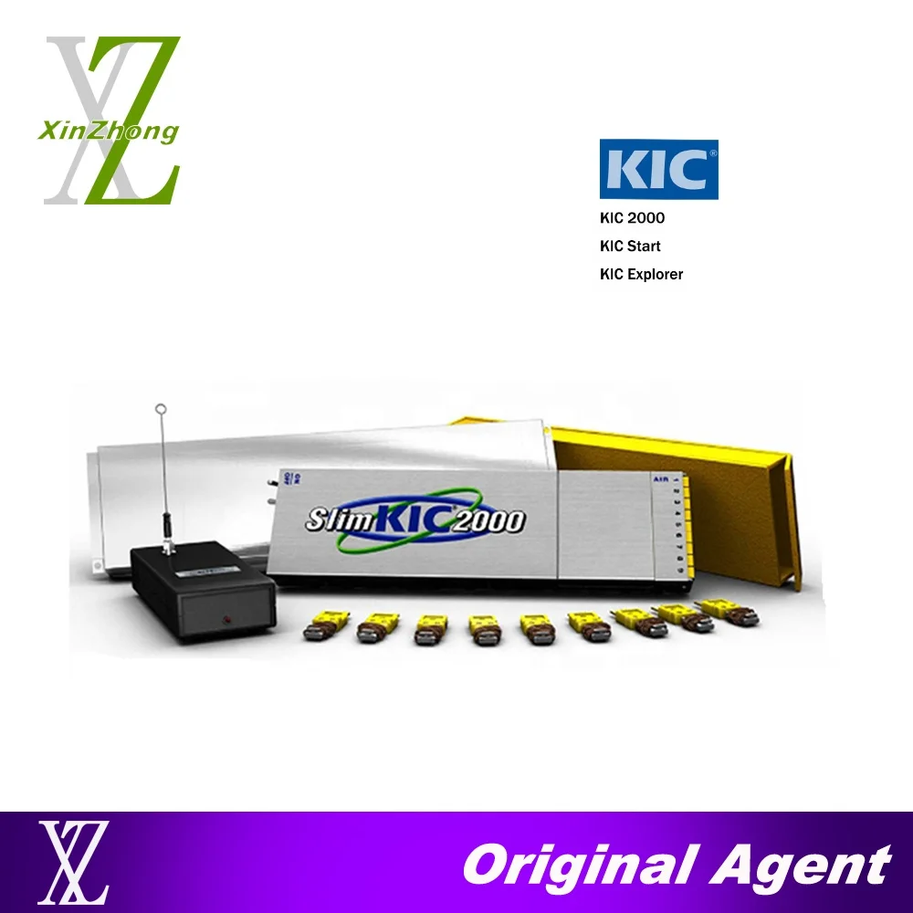 KIC2000 6 9-канальный тестер температуры печи KIC 2000 SMT Профилер печи оплавления (art.: 3920cf53bf8fb) - 3920cf53bf8fb