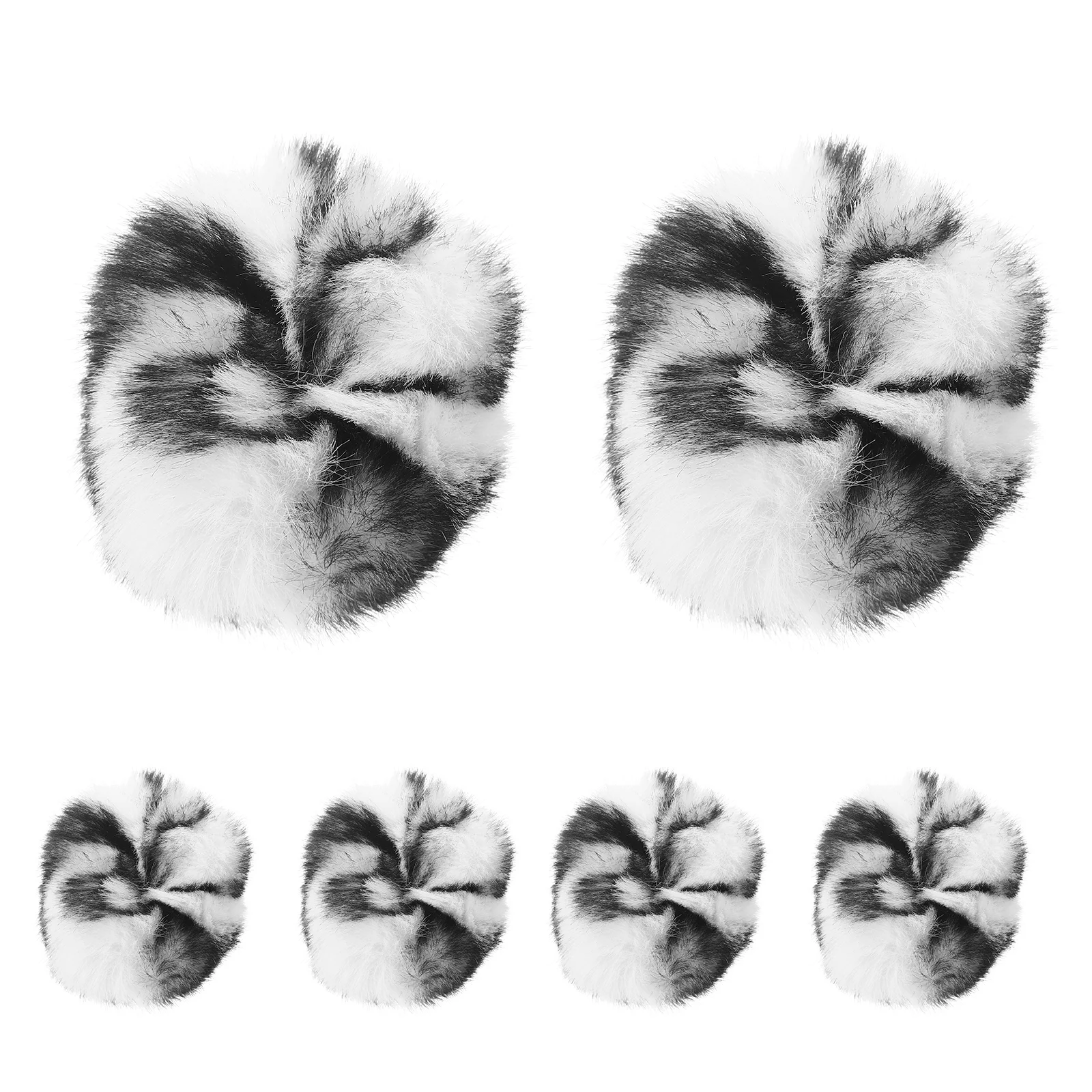 

6pcs Pet Cat Kitten Plush Ball Catnip Toy Funny Interactive Ball Chew Toys