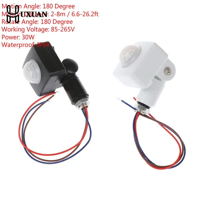 

Mini Closet PIR Sensor Detector Smart Switch 85-265V LED PIR Infrared Motion Sensor Detection Automatic Sensor Light Switch