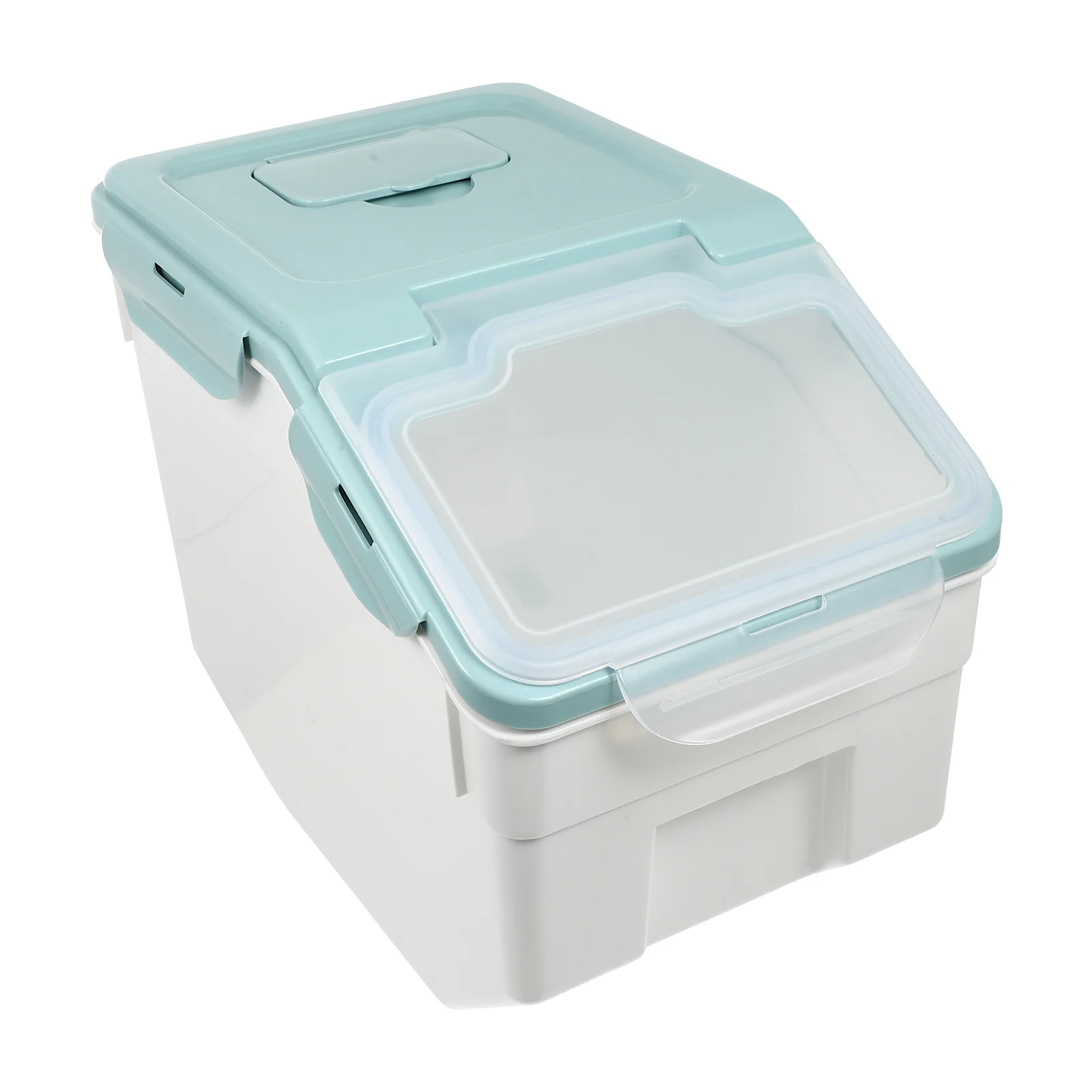

Storage Pet Dog Container Bin Sealedbucket Box Supplies Treat Containers Scoops 15Kg Dogs