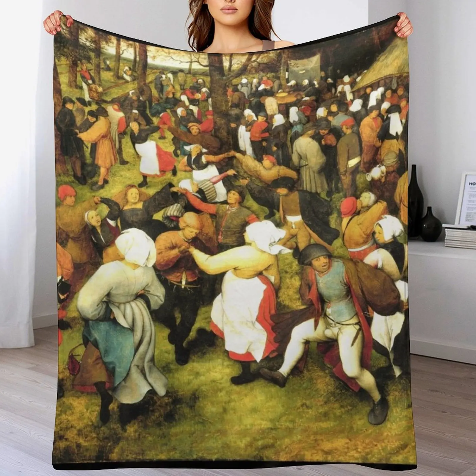 HD. Одеяло для свадебных танцев от пьестера бругеля одеяло высокой четкости