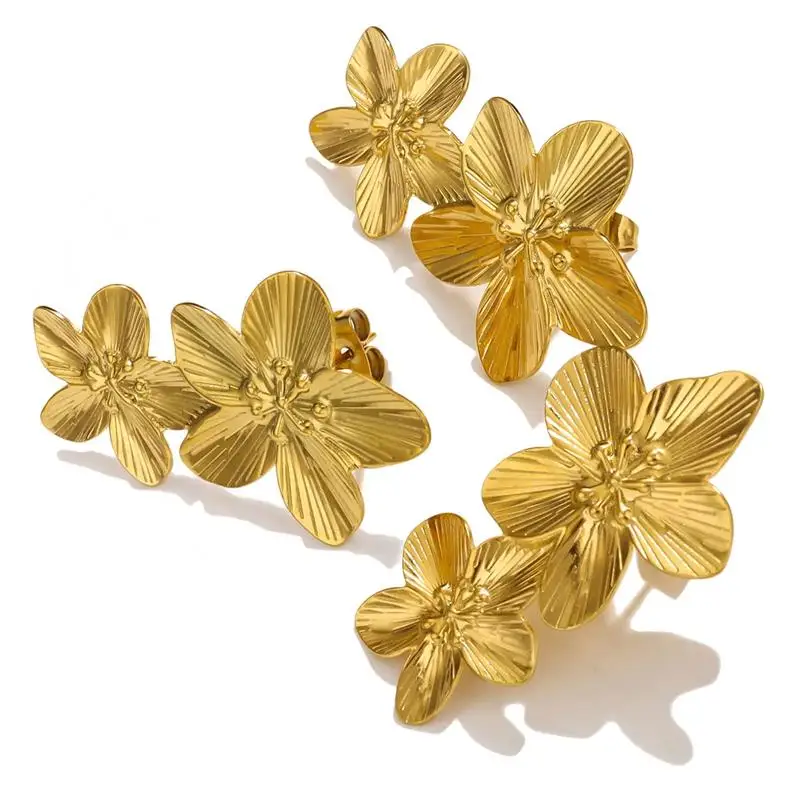 

Женские серьги из нержавеющей стали, 1 пара