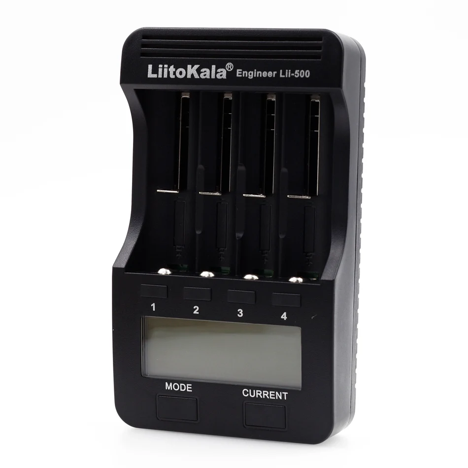 

Зарядное устройство lii500 для батарей AA/AAA 3,7/1,2/18650/26650/16340/14500