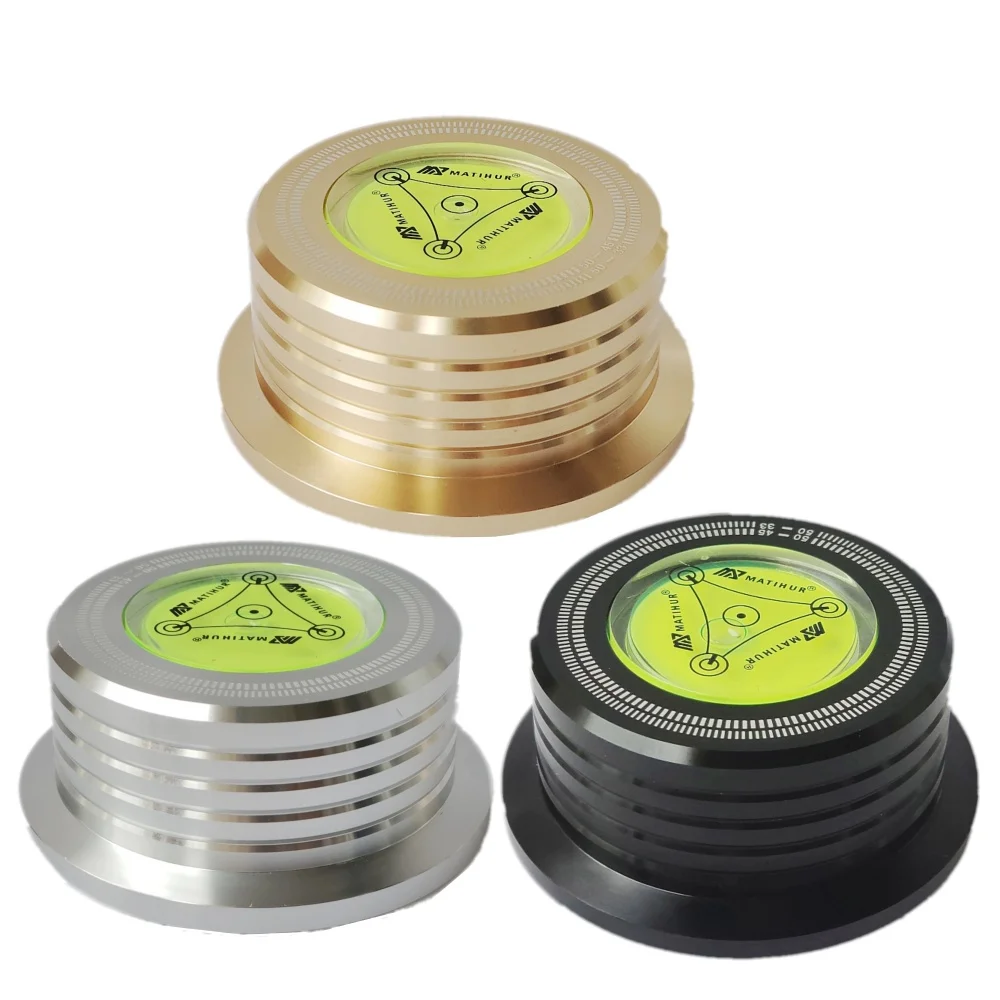 50 Гц алюминиевый сплав LP Дисковый стабилизатор металлический виниловый