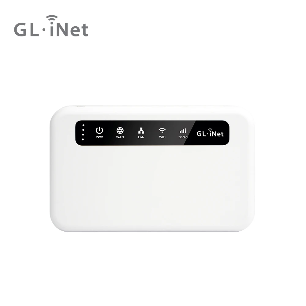 GL.iNetGL-XE300(Puli) 4G LTE мобильный умный VPN роутер Портативный WiFi беспроводная точка доступа для путешествий, OpenWrt, аккумулятор 5000 мАч, OpenVPN