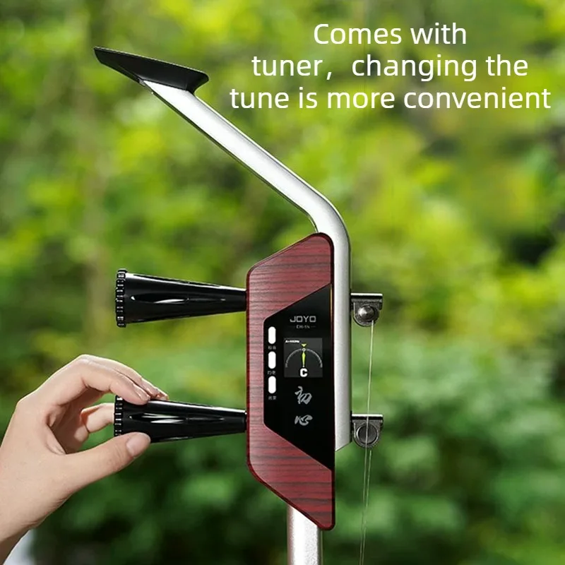 Фото EH-1N Электрический эрху для прямых трансляций, Bluetooth-электроэрху для взрослых, для начинающих, для выступлений, многофункциональный струнный инструмент. №2