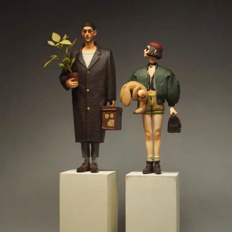 14 см аниме профессиональная фигурка Леона и Матильда статуя Декор ПВХ модель