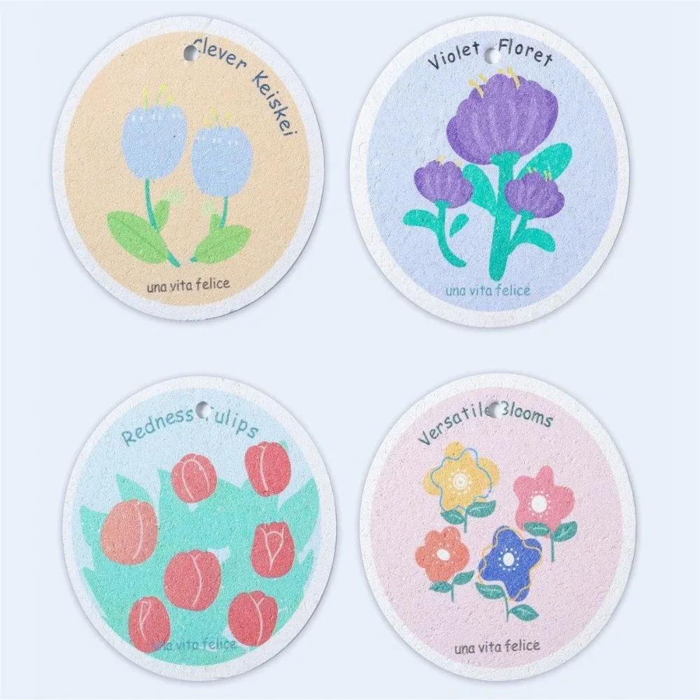 

Детские губки для мытья посуды 4 шт.