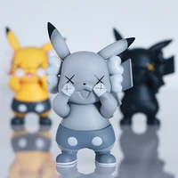 1pcs takara tomy pokemon gk pikachu cos models pvc action figure anime figurine toys christmas gifts for kids