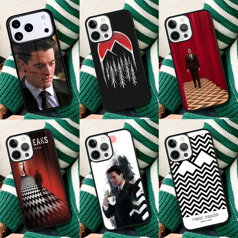 Фото Противоударный чехол Twin Peaks Дейл Купер для iPhone 17 Air 16e 15 11 12 14 13 Pro Max №1