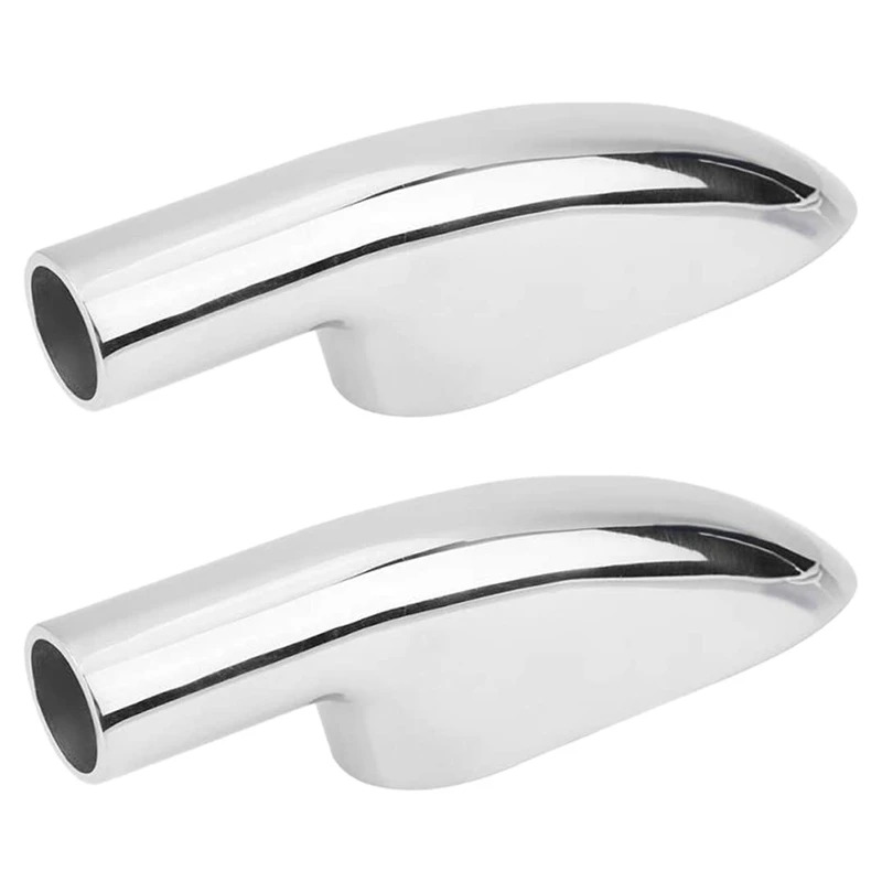 

2X 25Mm Marine Tube Pipe Base Stainless Steel Boat Railing Rails Pipe Base Yacht Handrail Pipe Base