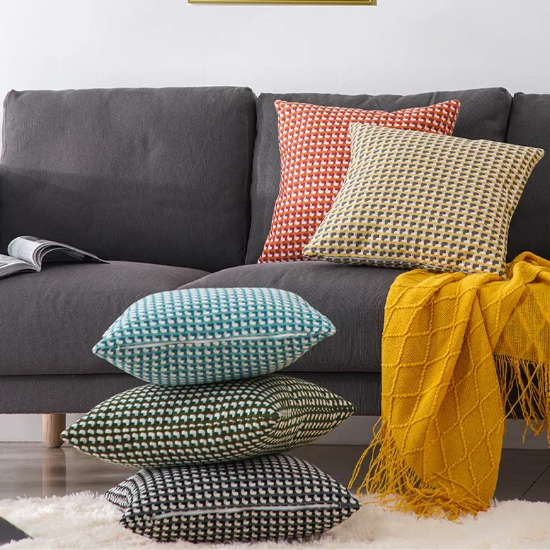 

Cover Boho Decor Pillow Cover for Sofa Living Room 45*45 Nordic Decorative Pillows Home Decoration Pillowcase