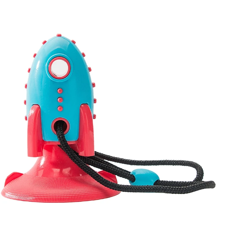 Игрушки для собак верёвочный шар собаки тянущаяся игрушка в форме ракеты игрушки