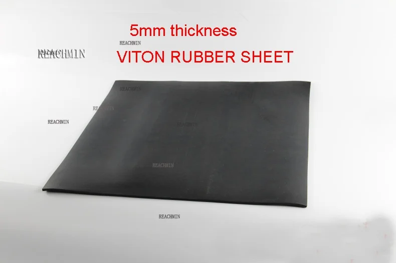 Фото Толщиной 5 мм фторрезиновый лист FKM пластина Aflas резиновый FPM коврик Viton подушка