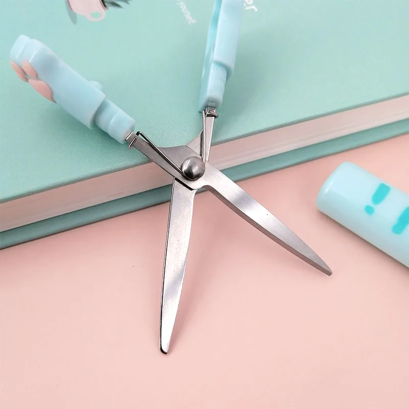 Милые многофункциональные ручные ножницы из нержавеющей стали миниатюрные