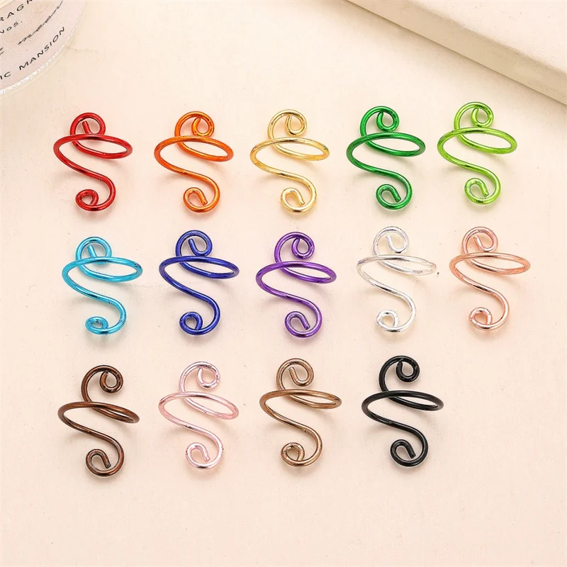 Вязаное крючком кольцо в форме змеи для мужчин и женщин