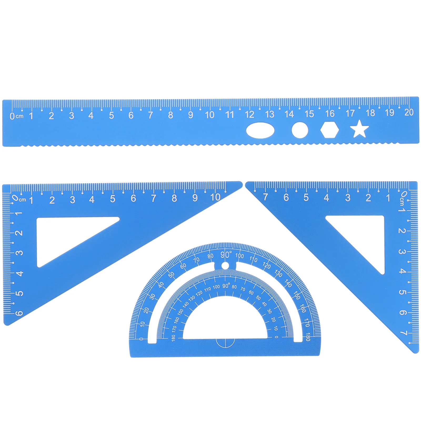 

Office Supplies Kit Ruler Set Square Compact Kit School Must Have Geometry Protractor Students Drawing Tools Math Measuring