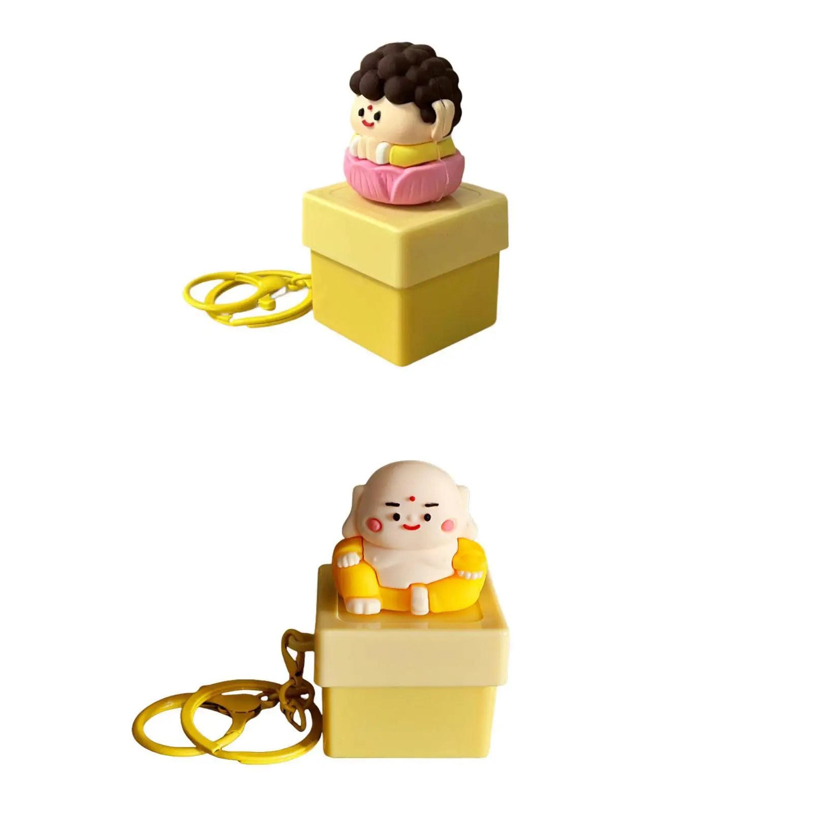 Пуговица Будды Непоседа со звуком милая подвесная подвеска сумка очаровательная