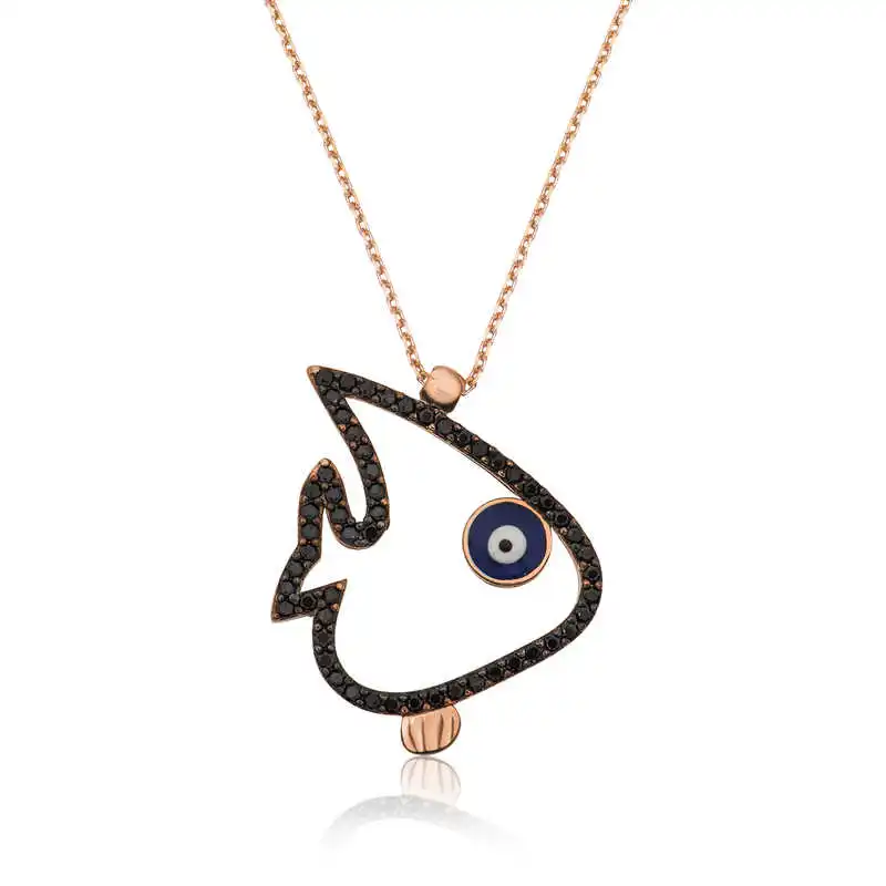 

Tevuli 925 Sterling Silver Fish Lady Necklace