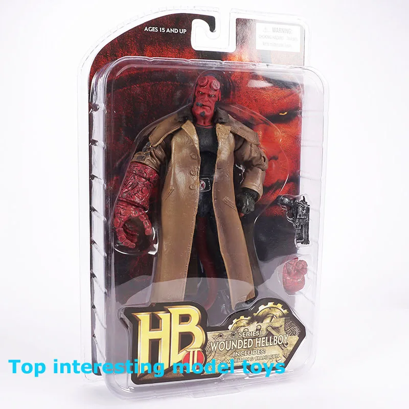 

In Stock 1/12 Scale MEZCO Hellboy 7 Inch PVC Action Figure Collectible Toy Model with Box