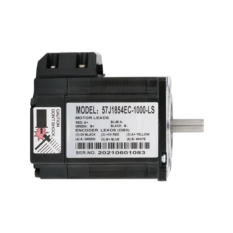 57J1854EC-1000-LS+2HSS57 2-фазный шаговый серводвигатель и драйвер nema 23 система замкнутого