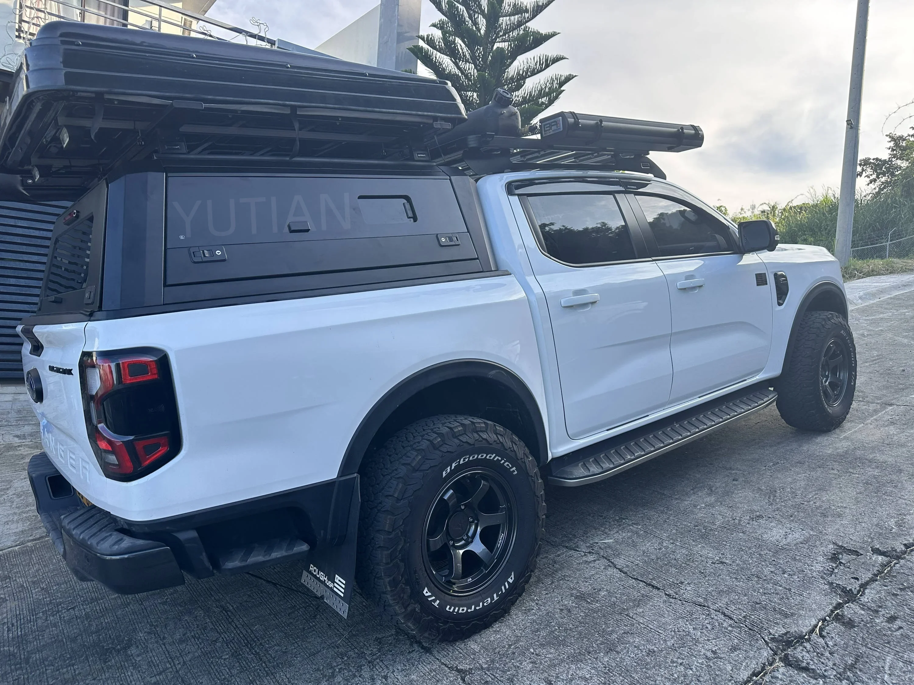 4x4 многофункциональный алюминиевый навес для грузовика крышка с жестким верхом