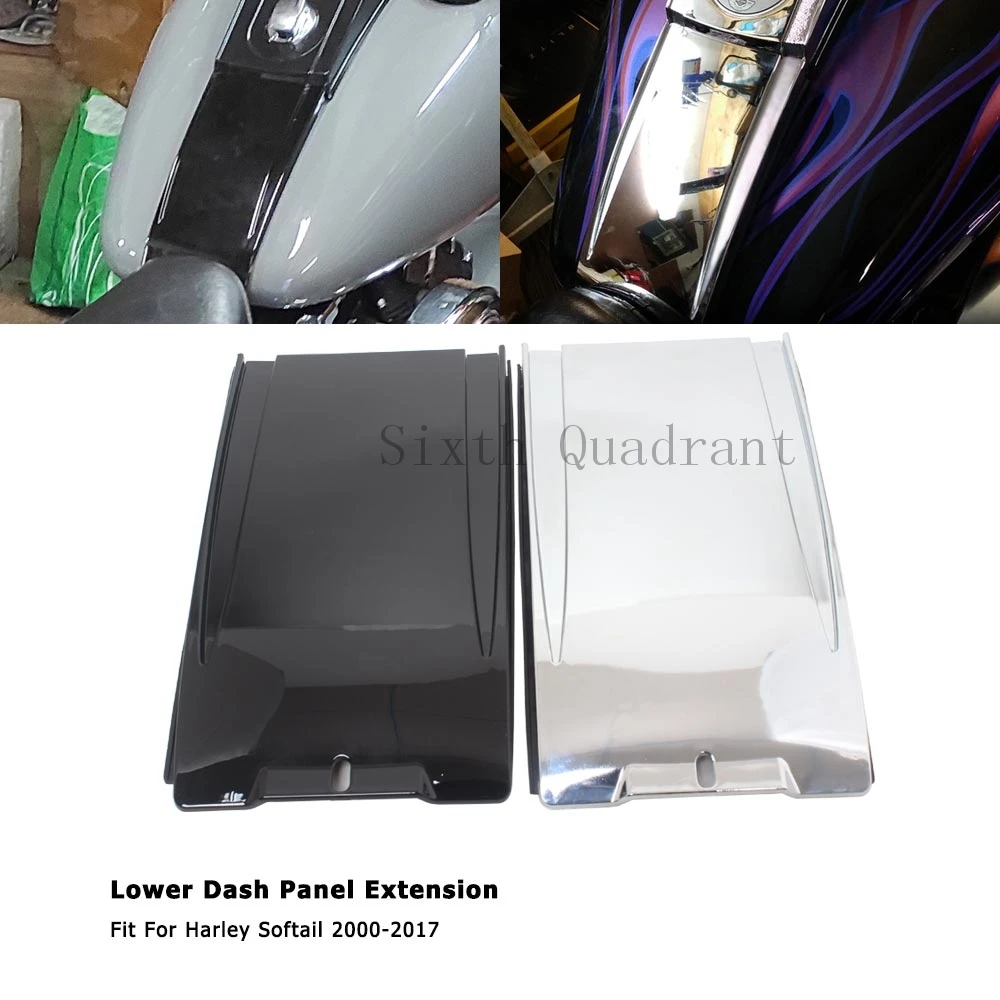 

Для Harley Davidson Softail Deluxe Fat Boy Heritage Night Train Springer 2000-2017 хром Нижняя панель расширения аксессуары