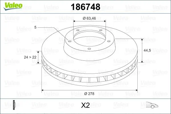 

186748 for ten brake disc mirror CONNECT 1.8tdci ABSLI