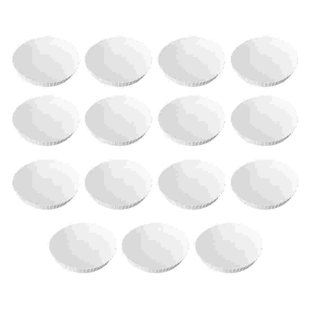 

50 Pcs Disposable Paper Cup Lid Glass Coffee Cups Drink Cover Juice Lids Made Covers Accessory Travel Drinking