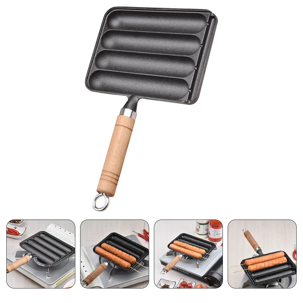 

Tools Baking Mold Non-stick Hot Dog Sausage Grill DIY Handmade Supply Food Iron Steaming