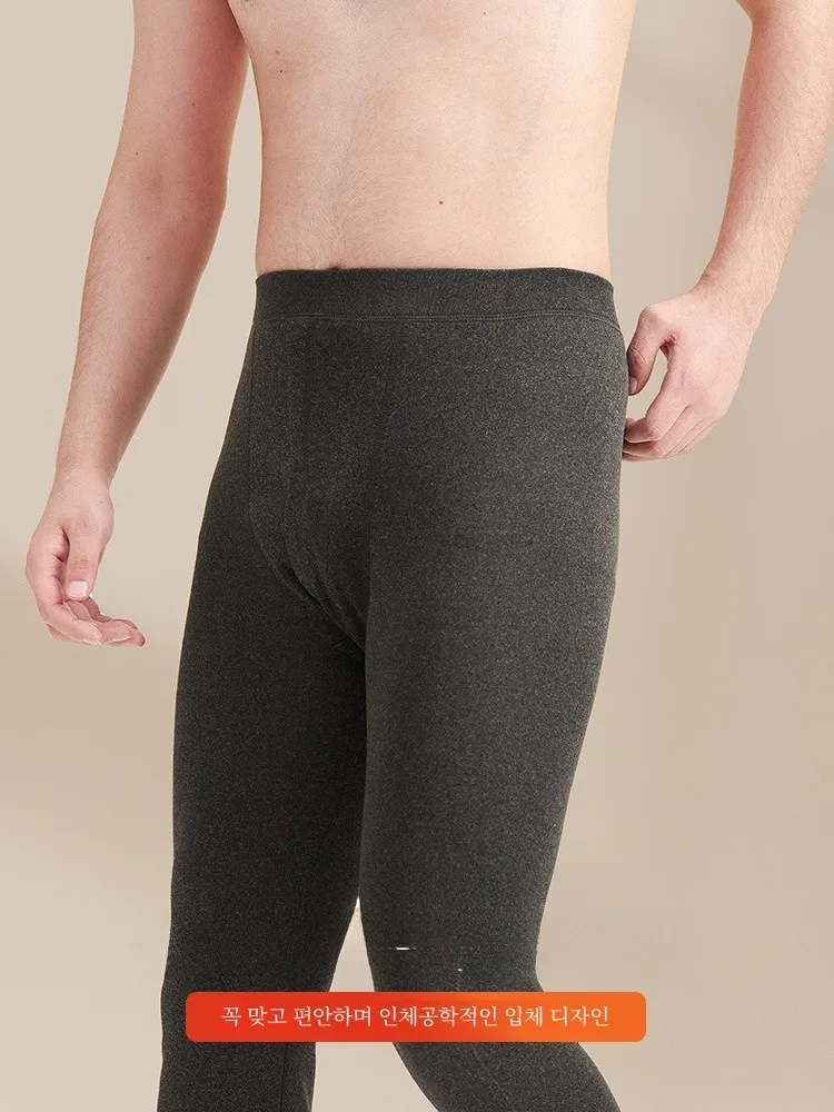 Утепленные брюки Duocai мужские с защитой колена и флисовыми хлопчатобумажными