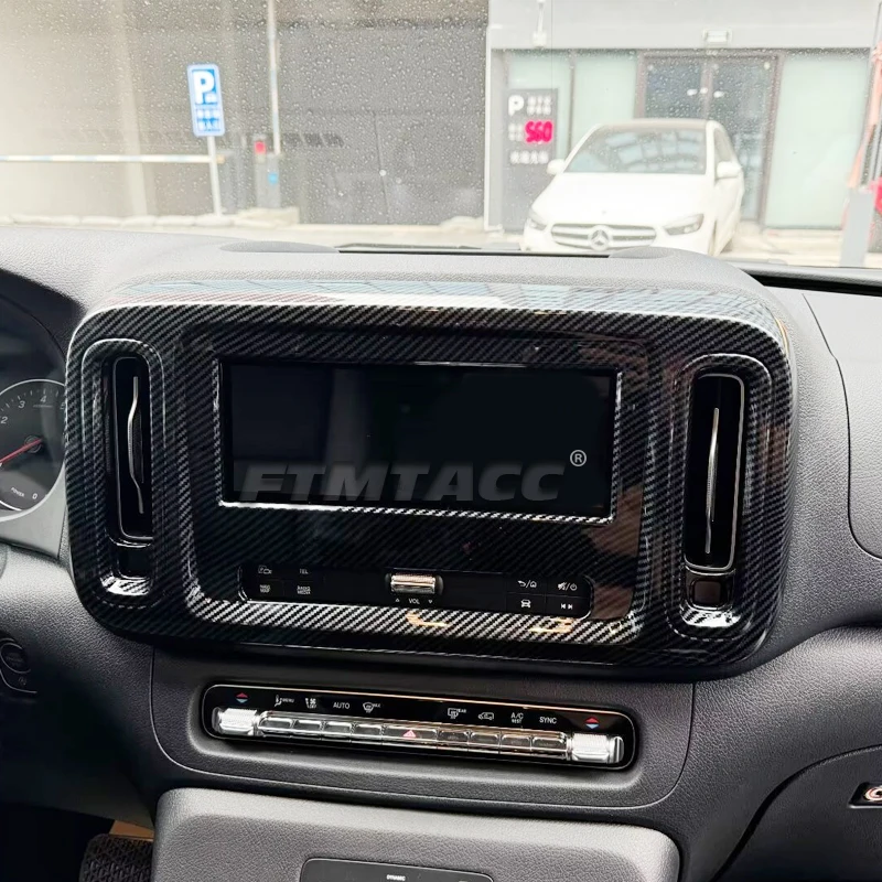 Для Mercedes-Benz Vito 2024 2025 ABS передняя центральная консоль держатель для напитков