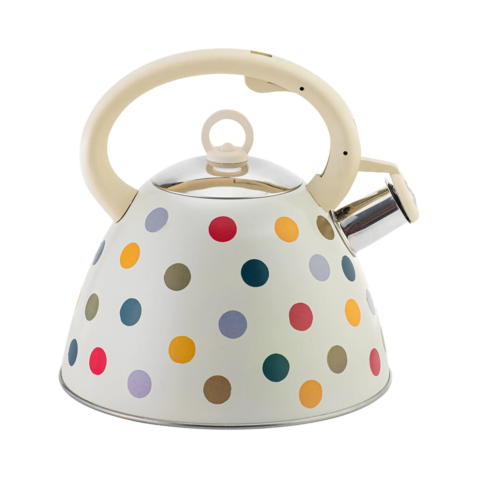 

3L Stainless Steel Durable Wave Point Cookware Home Kitchen Stove Top Heat Insulation Automatic Whistling Tea Kettle Coffee
