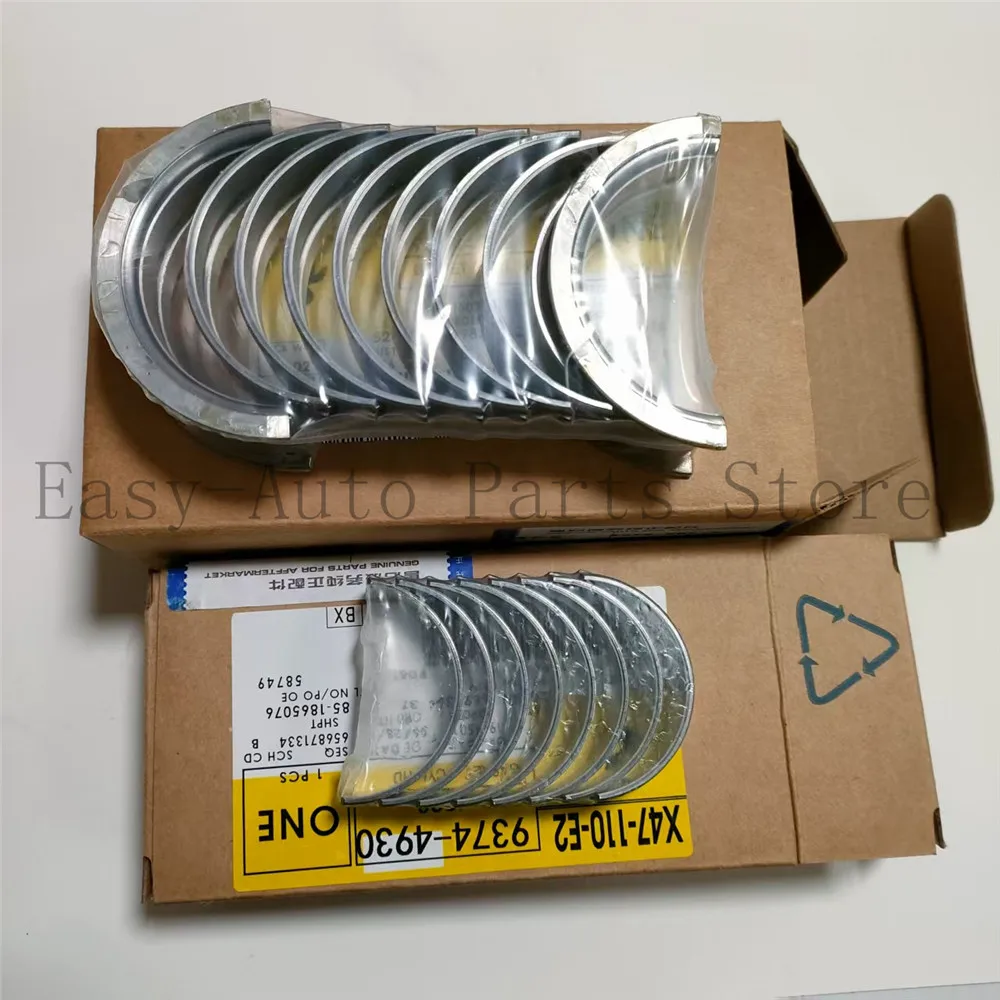 

Комплект основного подшипника коленчатого вала, корпус подшипника шатуна, оригинальный подшипник для Chevrolet Cruze 1,6 Epica Opel Astra OEM #93744925 93184458