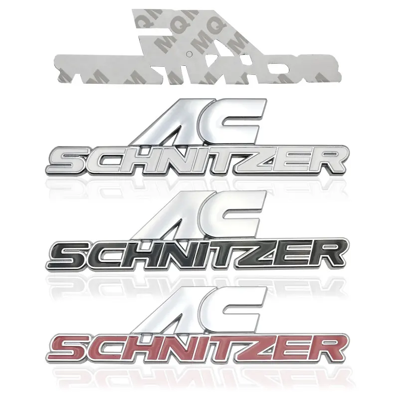 Наклейка с логотипом для автомонтажа, наклейка для BMW AC Schnitzer M 3 5 6 Z X1 X3 X5 X6 E E46 E39 E36 E34, аксессуары